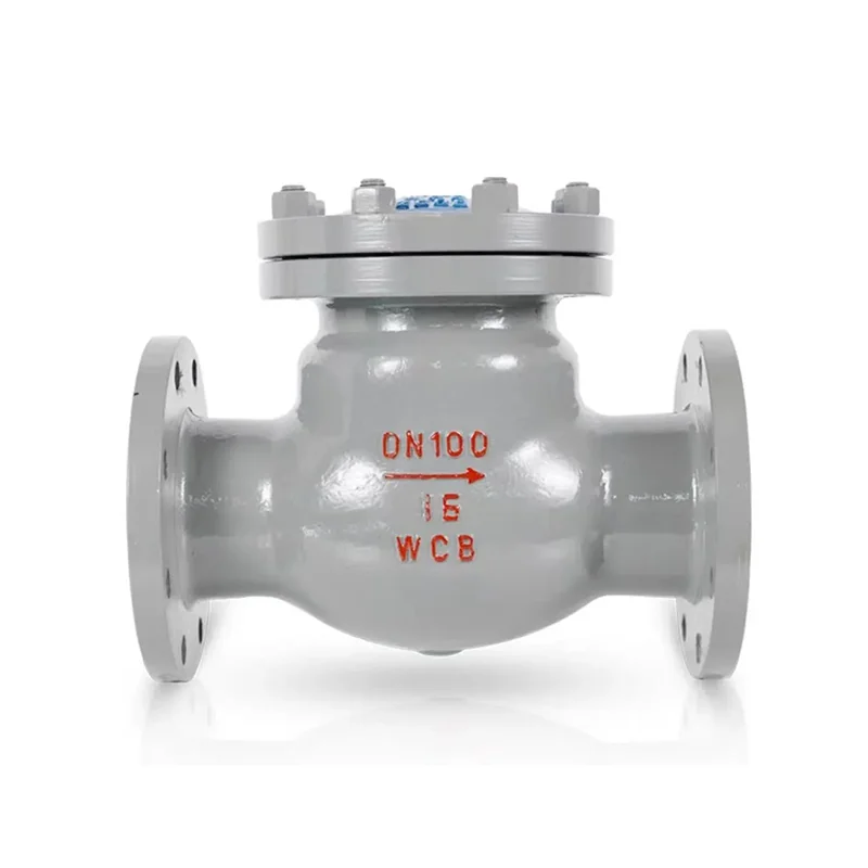 Cast chuma swing flange kuangalia valve