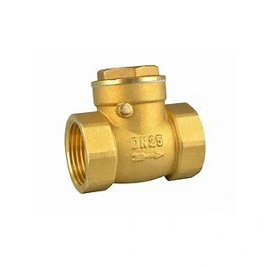 Copper rotary screw kuangalia valve