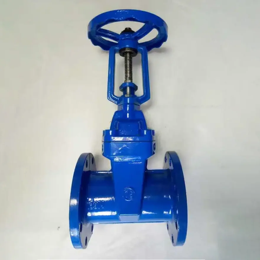 Ductile chuma wazi shina laini muhuri flange lango