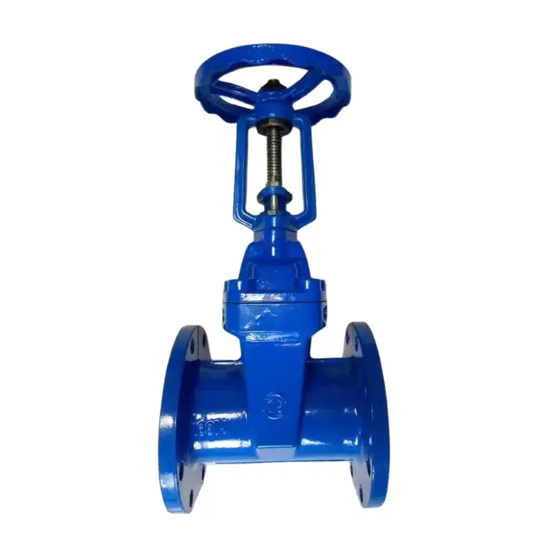 Ductile chuma wazi shina laini muhuri flange lango