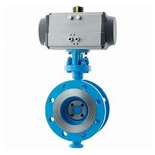 Pneumatic ngumu muhuri kipepeo valve